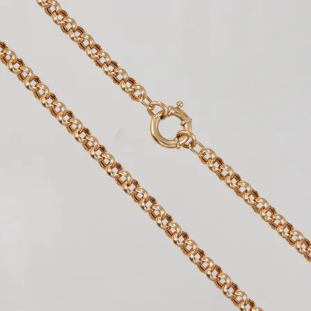 Kedja, Ärtlänk, 45cm, bredd 6,3mm, GFAB, 18K Vikt: 4,2 g