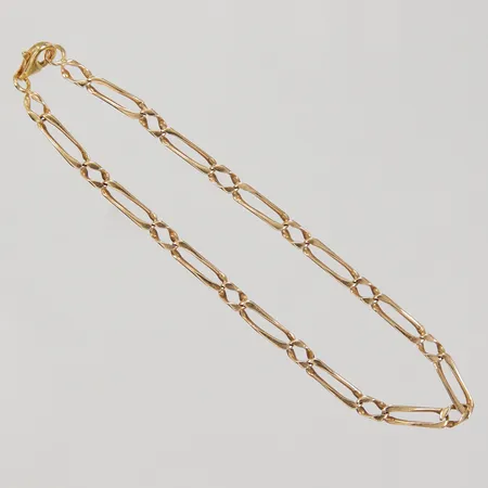 Armband, 20cm, bredd 3,5mm, ostämplad, 18K Vikt: 6,5 g