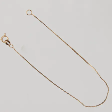 Armband, trasigt, 14K Vikt: 1 g