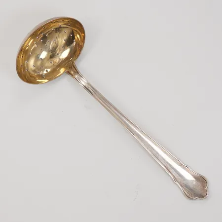 Sil, slev, längd 17cm, förgylld insida, Chippendale, GAB år 1934, silver Vikt: 51 g