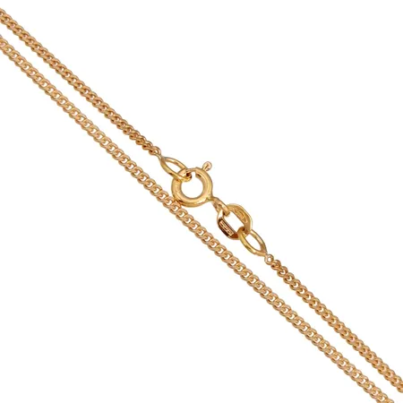 Halskedja Pansar, 18K guld, Balestra Italien, CCC, längd 50,5 cm, bredd 1,5 mm, fint skick Vikt: 4,9 g