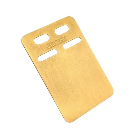 Hänge Id-Bricka, 18K guld, graverad Vikt: 1,9 g