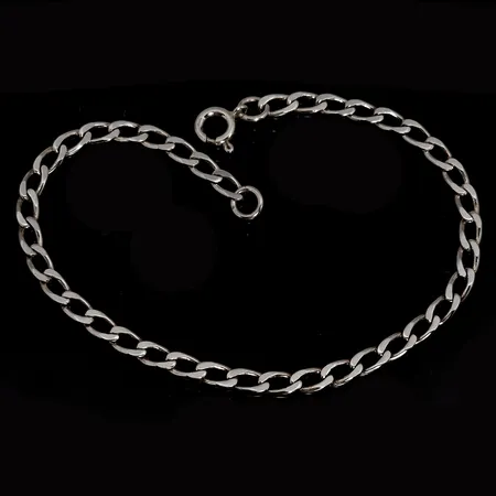 Armband Pansar, silver 925/1000, längd 20,5 cm, bredd 4 mm, fint skick, sparsamt använd  Vikt: 5,4 g