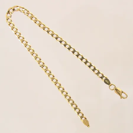 Armband Pansar, längd: 21cm, bredd: 4,1mm, 18K  Vikt: 9,6 g
