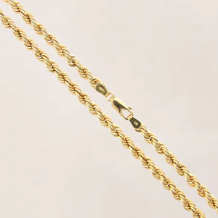 Kedja Cordell, längd: 50cm, bredd: 4,2mm, 18K  Vikt: 12,3 g