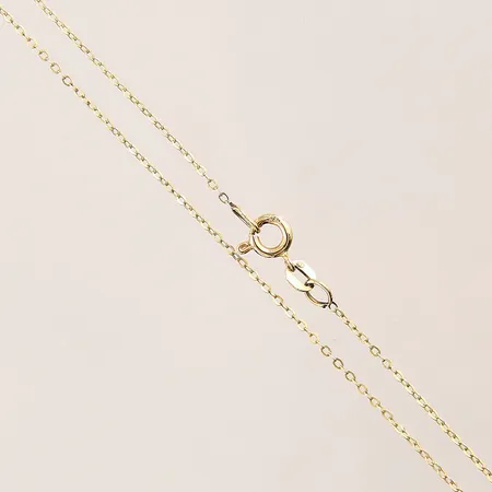 kedja Ankar, längd: 48cm, bredd: 1,1mm, lås i 18K, 14K  Vikt: 1,5 g