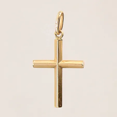 Hänge, kors, 29x15mm, 18K Vikt: 1 g