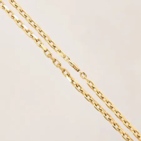 Kedja Ankar, längd 45cm, bredd 3,3mm, 18K Vikt: 22,2 g