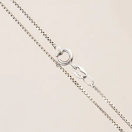 Kedja Venezia, längd 53cm, bredd 1mm, silver 925/1000 Vikt: 3 g
