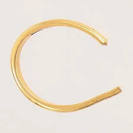 Ring, avklippt, 23K  Vikt: 3,9 g