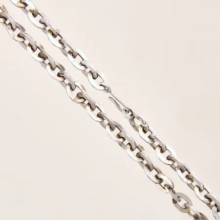 Kedja Ankar, längd 48cm, bredd 6,3cm, silver 925/1000 Vikt: 25,8 g