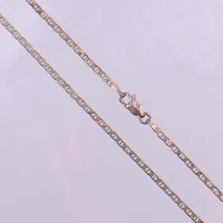 Kedja, ca 60cm, bredd 2mm. 925/1000 silver Vikt: 5,3 g