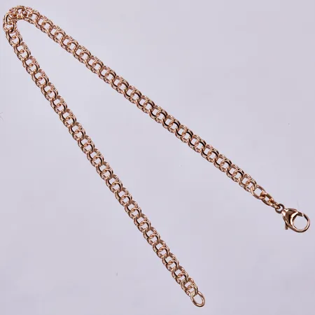 Armband Bismarck, längd ca 20,5cm, bredd ca 4mm, 18K Vikt: 6,5 g