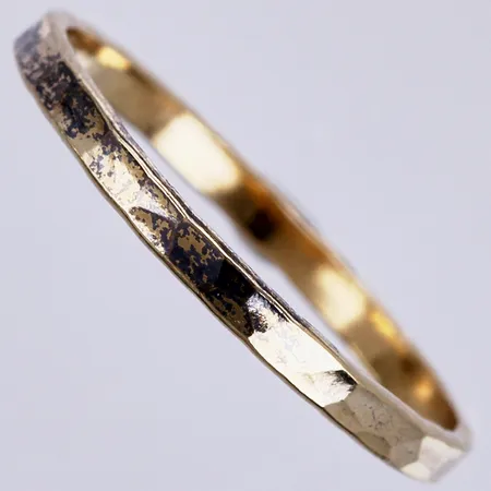 Ring, stl: 19, bredd: ca 2mm, 925/1000, förgyllt silver Vikt: 1,1 g