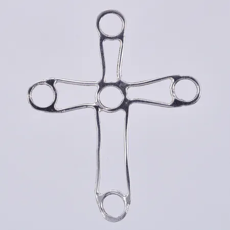 Hänge, kors, längd: ca 4,8cm, bredd: ca 40mm, silver,925/1000 Vikt: 2,3 g