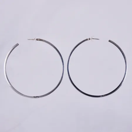 Örhängen, Efva attling, Ø 6,3cm, Silver 925/1000 Vikt: 12,6 g