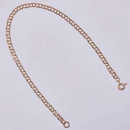 Armband bismarck, längd: ca 19cm, bredd: ca 3mm, 18K Vikt: 2,4 g
