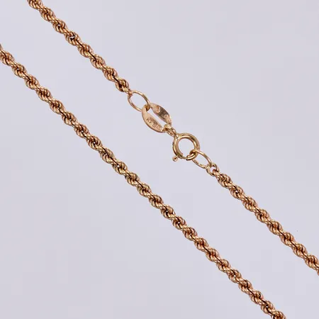 Kedja Cordell, längd: ca 45cm, bredd: ca 2mm, 18K Vikt: 3,6 g