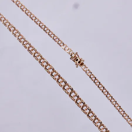 Collier doserad Bismarck, GHA längd ca 4cm, bredd ca 3-6mm, 18K Vikt: 10,5 g