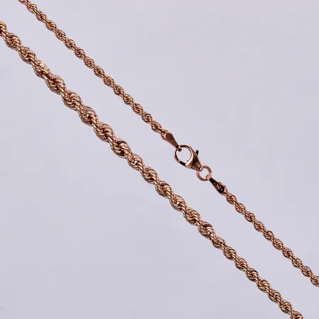 Collier doserat, längd ca 44cm, bredd ca 2-4mm, 18K Vikt: 3,6 g