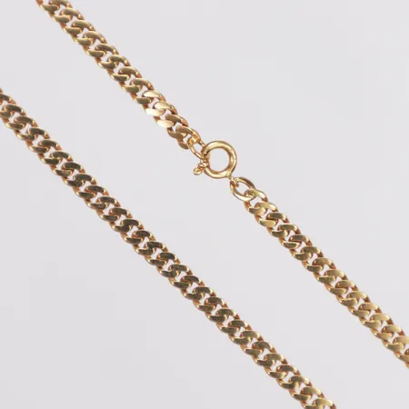 Kedja, Pansar, Guldvaruaktiebolaget, 41,5cm, bredd 3,7mm, 18K Vikt: 14,9 g