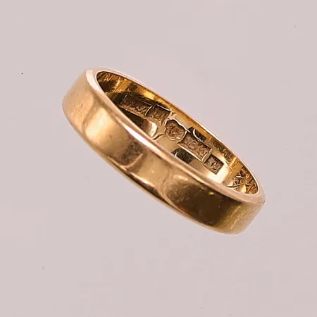 Ring, Ø19½, gravyr, 18K 5,9g.