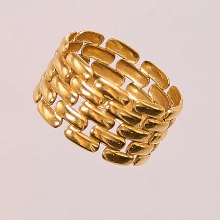 Ring, Ø19, bredd:11mm, 21K 5,6g.