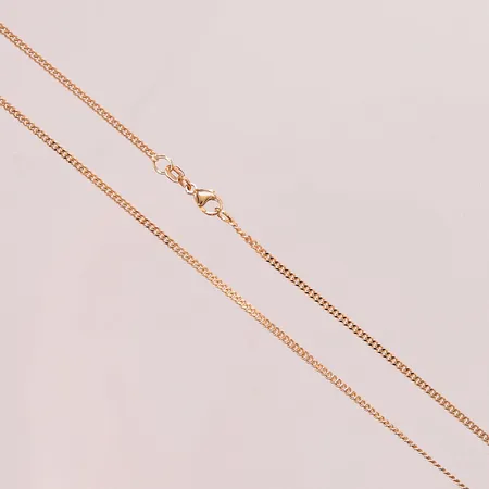 Kedja pansar, 68cm, bredd:2mm, 18K 9,7g.