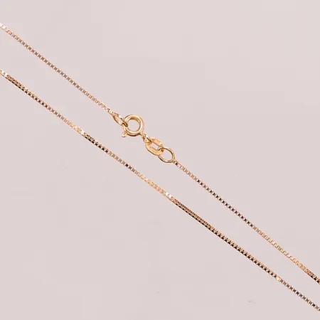 Kedja venezia, 36cm, bredd:1mm, 18K 2,2g.