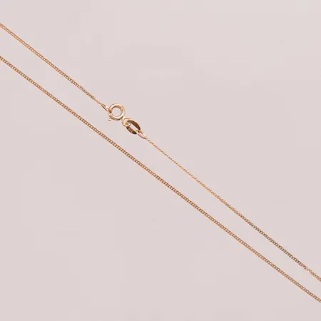 Kedja pansar, 42cm, 18K 1,9g.