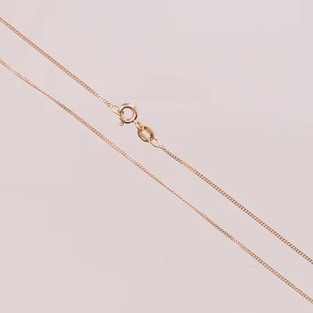 Kedja pansar, 38cm, 18K 1,6g.