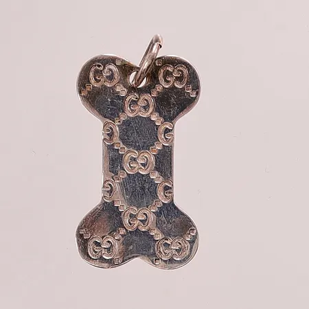 Hänge Gucci "hundben", 35mm, 925/1000 Silver 8g.