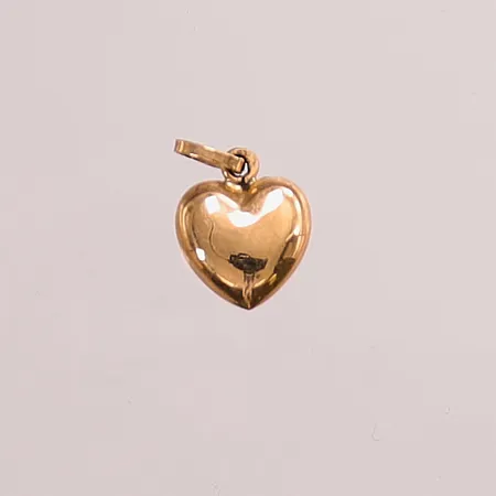 Hänge "hjärta", 10mm, 18K 0,4g.