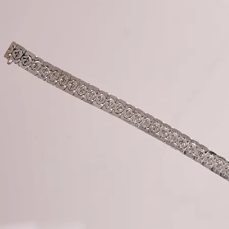Armband, 18,5cm, bredd:8mm, 830/1000 Silver 15g.