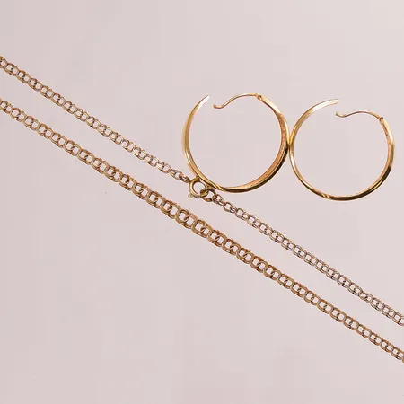 Diverse guld, defekt, 18K 10g.