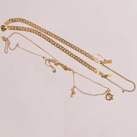 Diverse guld, defekt, 18K 5,5g.