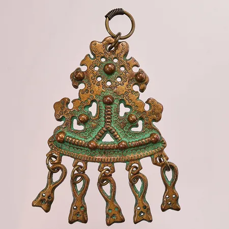 Hänge Kalevala, 8,5cm, brons.
