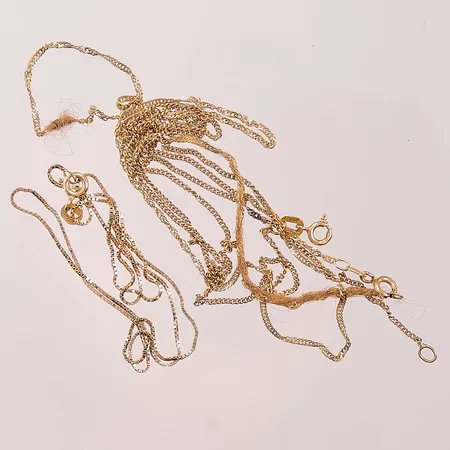 Diverse guld, defekt, 18K 6,6g.