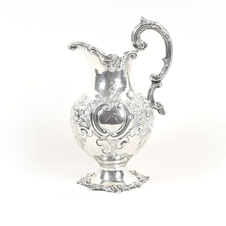 Kaffekanna, William Southey, London, England, år 1959, höjd: ca 19 cm, smärre åldersbetingat slitage, 925/1000 silver. Vikt: 290,4 g