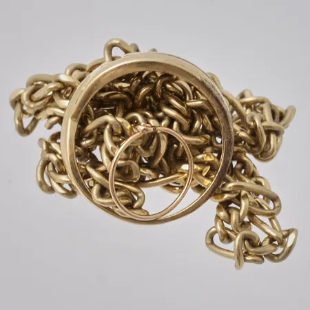 Diverse defekt guld, 18K, vikt 12,4g.