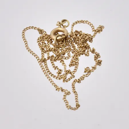 Defekt guld, 18K, vikt 1,31g.