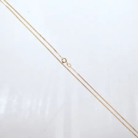 Kedja Pansar, längd 48cm, bredd 1,20mm, 9k   Vikt: 2 g