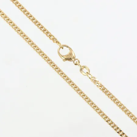 Kedja pansar, 50cm, bredd 2,5mm, Balestra, 18K Vikt: 12,3 g