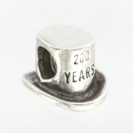Berlock, Pandora, Topphatt, Hans Christian Andersen 200år, silver 925/1000 Vikt: 3,6 g