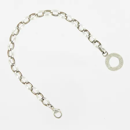 Armband, Thomas Sabo, Charm Club, ca 19cm, bredd ca 6mm, 925/1000 Vikt: 14,5 g
