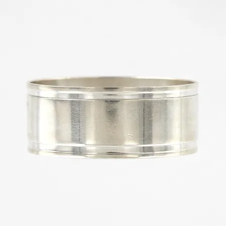 Servettring, Ø3,1x4,2mm, bredd: 7,2mm, C.G.H, år 1940, silver  Vikt: 13,6 g