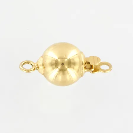 Kullås, Ø7mm, 18K,  Vikt: 0,7 g
