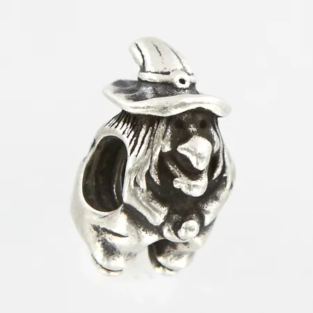 Berlock Pandora, Häxa, ca 8x15mm, silver 925/1000 Vikt: 3,8 g