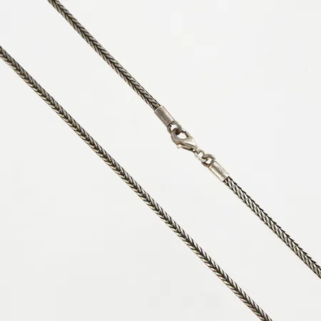 Kedja ormlänk, 42,5cm, bredd 2mm, silver 925/1000 Vikt: 11,4 g