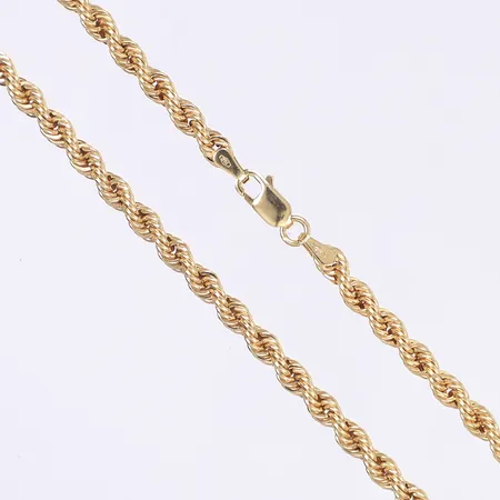 Halskedja Cordell, 60cm, bredd 4mm, 18K Vikt: 10,6 g